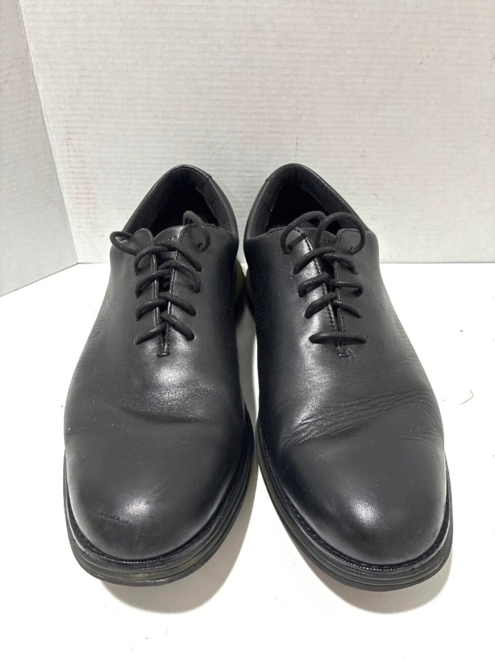 Cole Haan Øriginal Grand Energy Twin Wholecut Man Black Oxford shoes size 12 - Picture 2 of 6